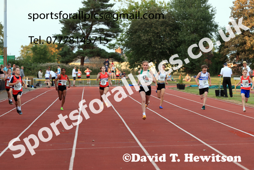 200 metres, 2025 NEGP No 6 Monkton, Wednesday, August 13th.  Photo: David T. Hewitson/Sports for All Pics